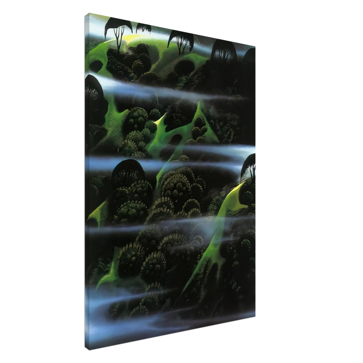 Early Morning Fog Canvas | Eyvind Earle Canvas | Eyvind Earle Prints
