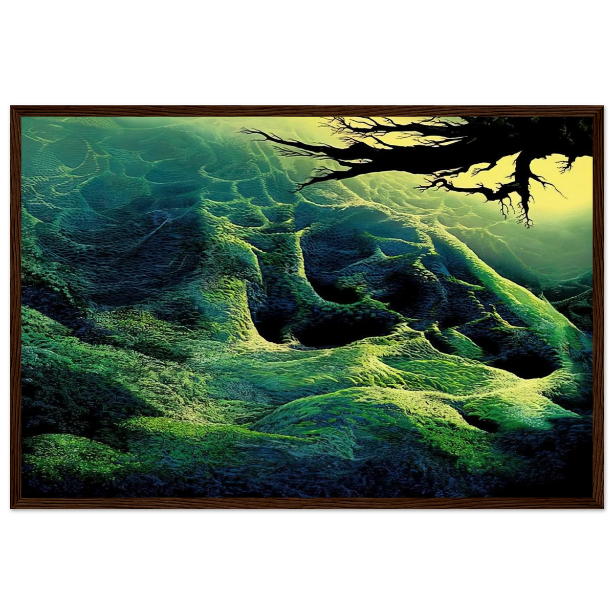 My Soul Framed Poster | Eyvind Earle Framed Prints Wall Art | Eyvind Earle Prints