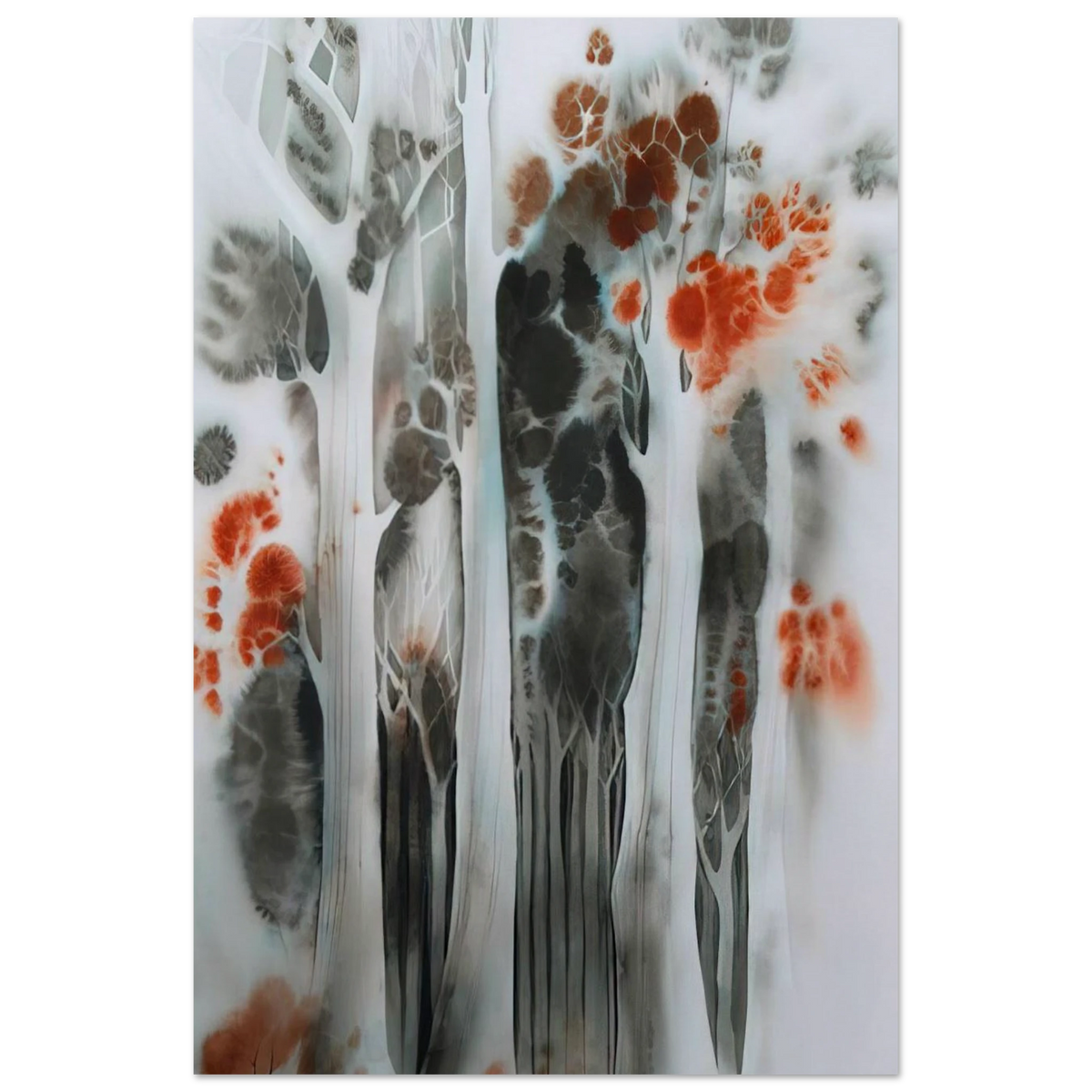 Autumn Forest Poster | Eyvind Earle Poster | Eyvind Earle Prints