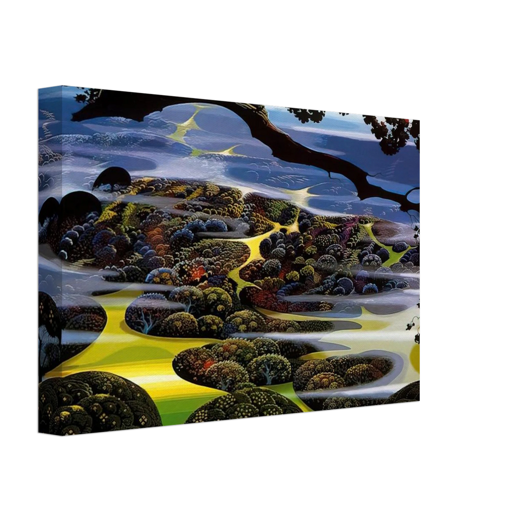 Mystic Mountain Canvas | Eyvind Earle Canvas | Eyvind Earle Prints