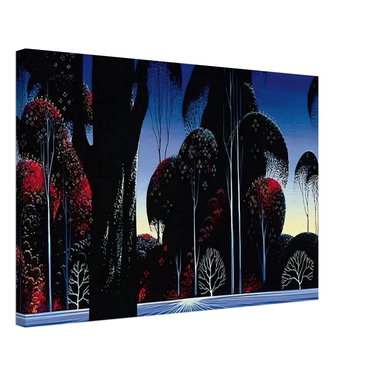 Dark Silence Canvas | Eyvind Earle Canvas | Eyvind Earle Prints