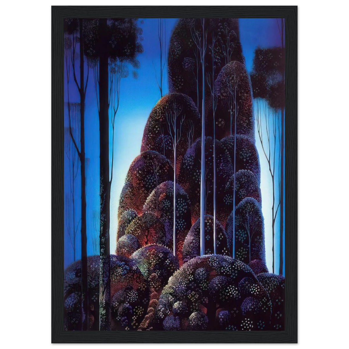 Tall Trees Framed Poster | Eyvind Earle Framed Prints Wall Art | Eyvind Earle Prints