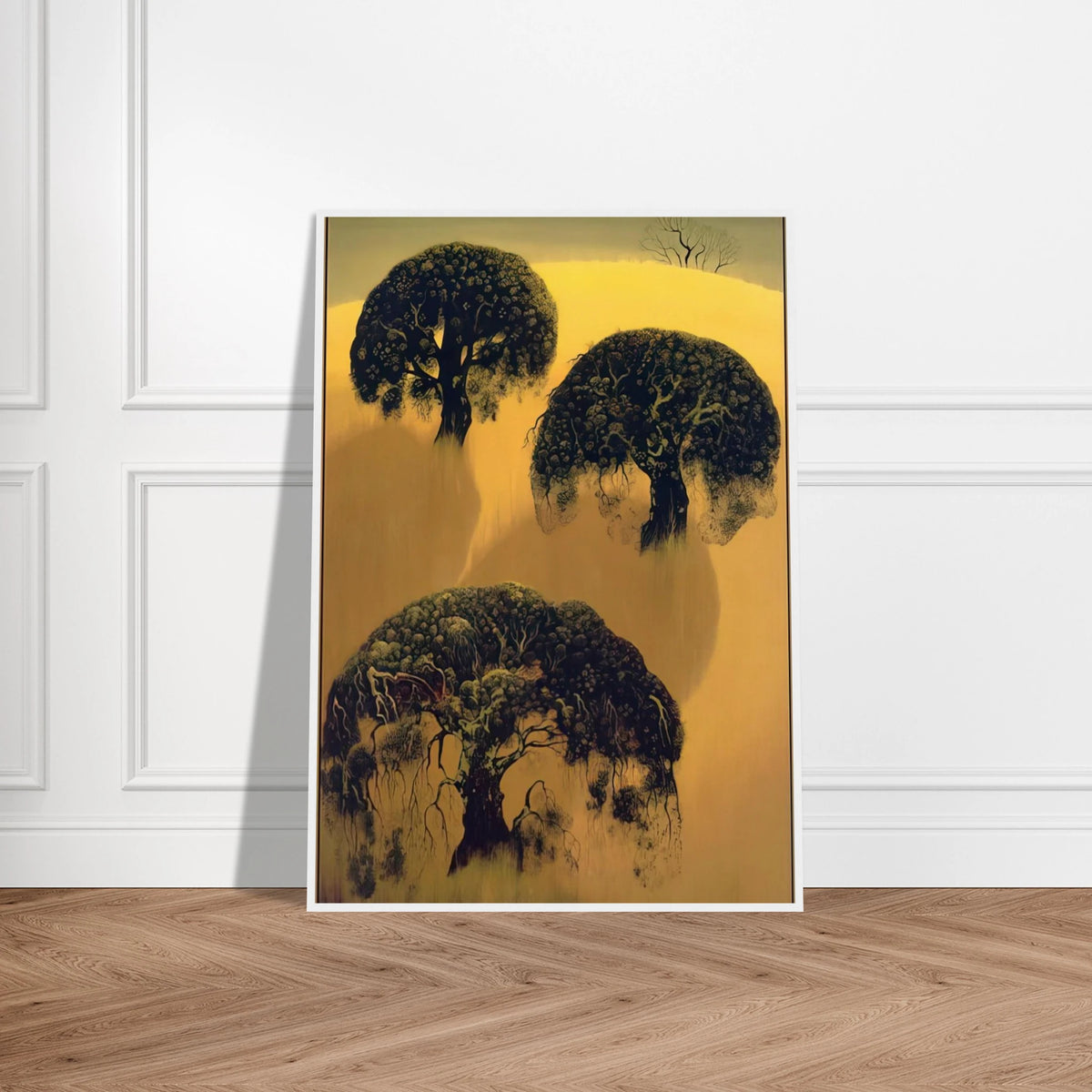 Three Oaks Framed Poster | Eyvind Earle Framed Prints Wall Art | Eyvind Earle Prints