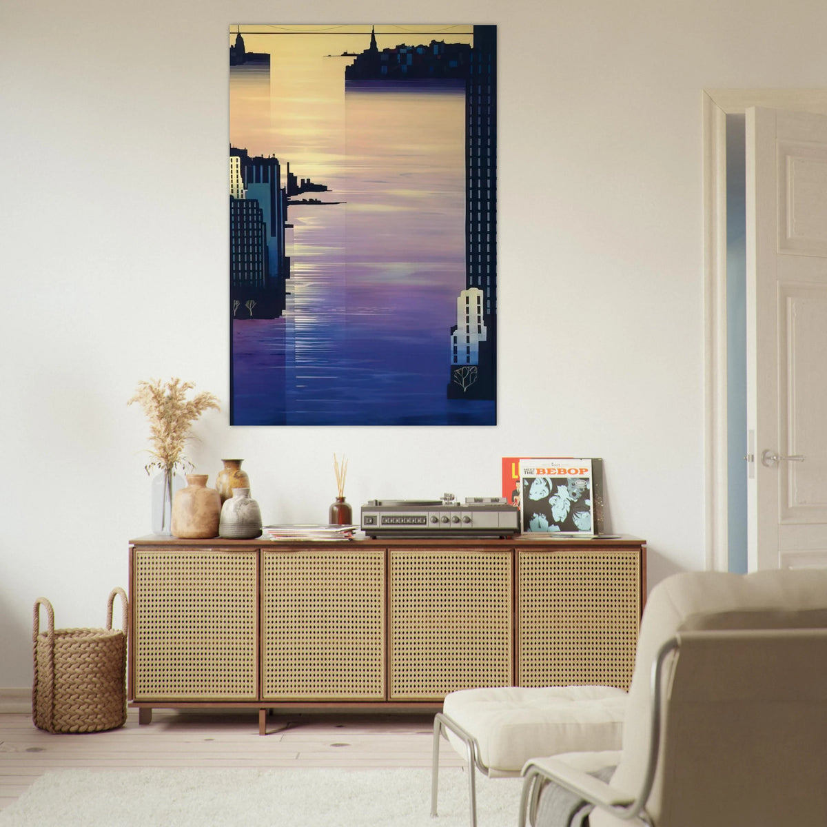 East River Poster | Eyvind Earle Poster | Eyvind Earle Prints
