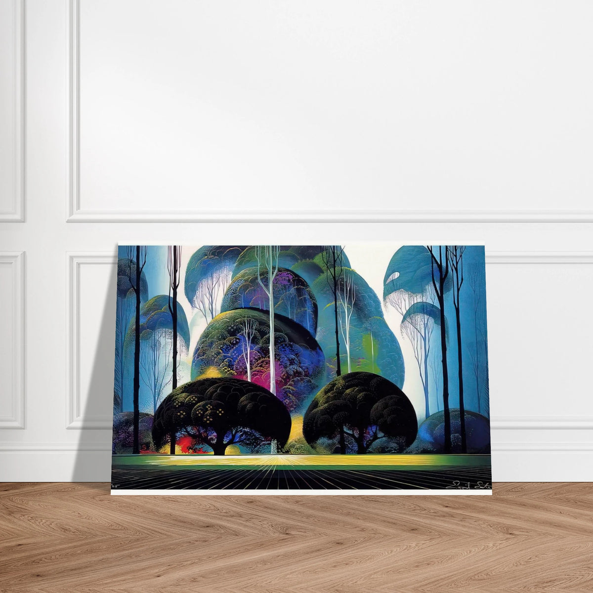 Green Forest Poster | Eyvind Earle Poster | Eyvind Earle Prints