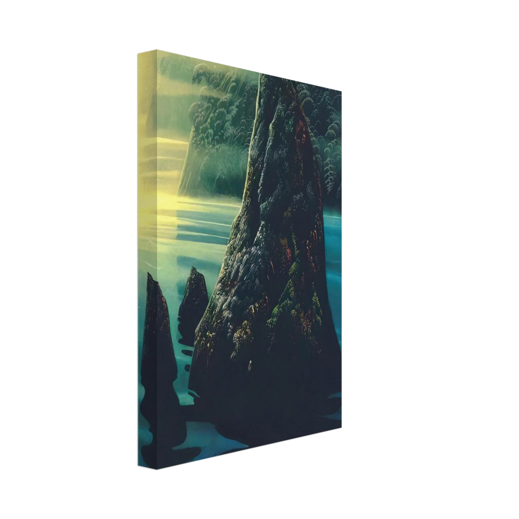 The Rock Canvas | Eyvind Earle Canvas | Eyvind Earle Prints