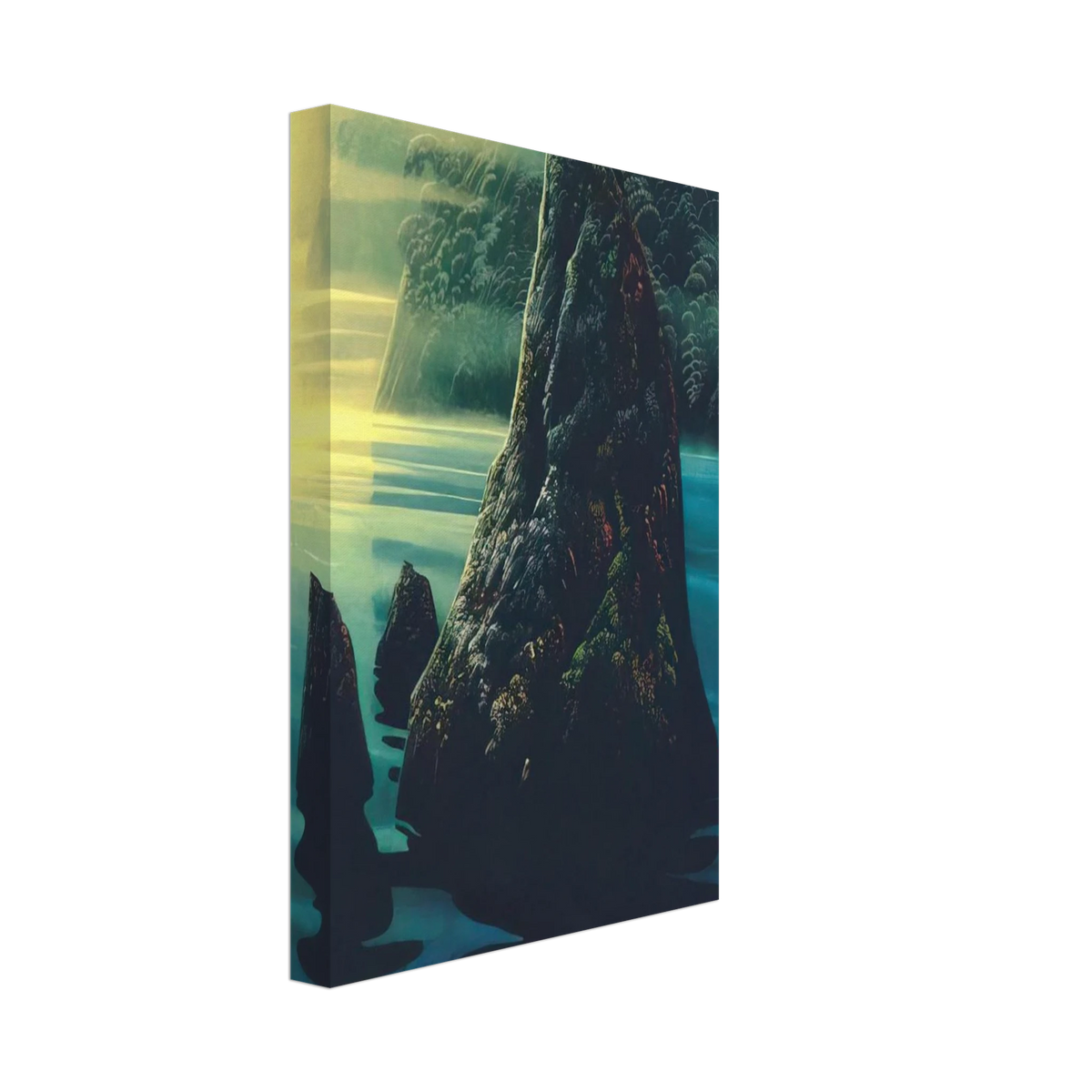 The Rock Canvas | Eyvind Earle Canvas | Eyvind Earle Prints