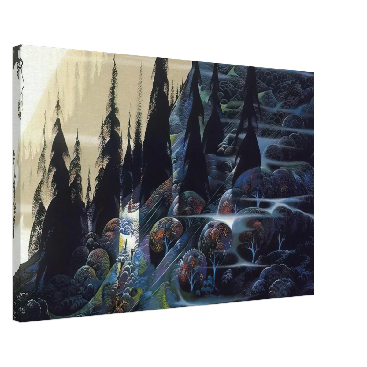 Black Spruce Canvas | Eyvind Earle Canvas | Eyvind Earle Prints