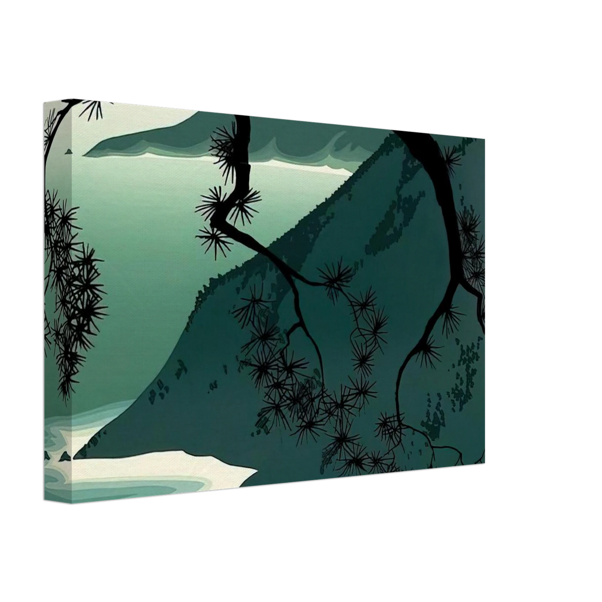 Quiet Evening Canvas | Eyvind Earle Canvas | Eyvind Earle Prints