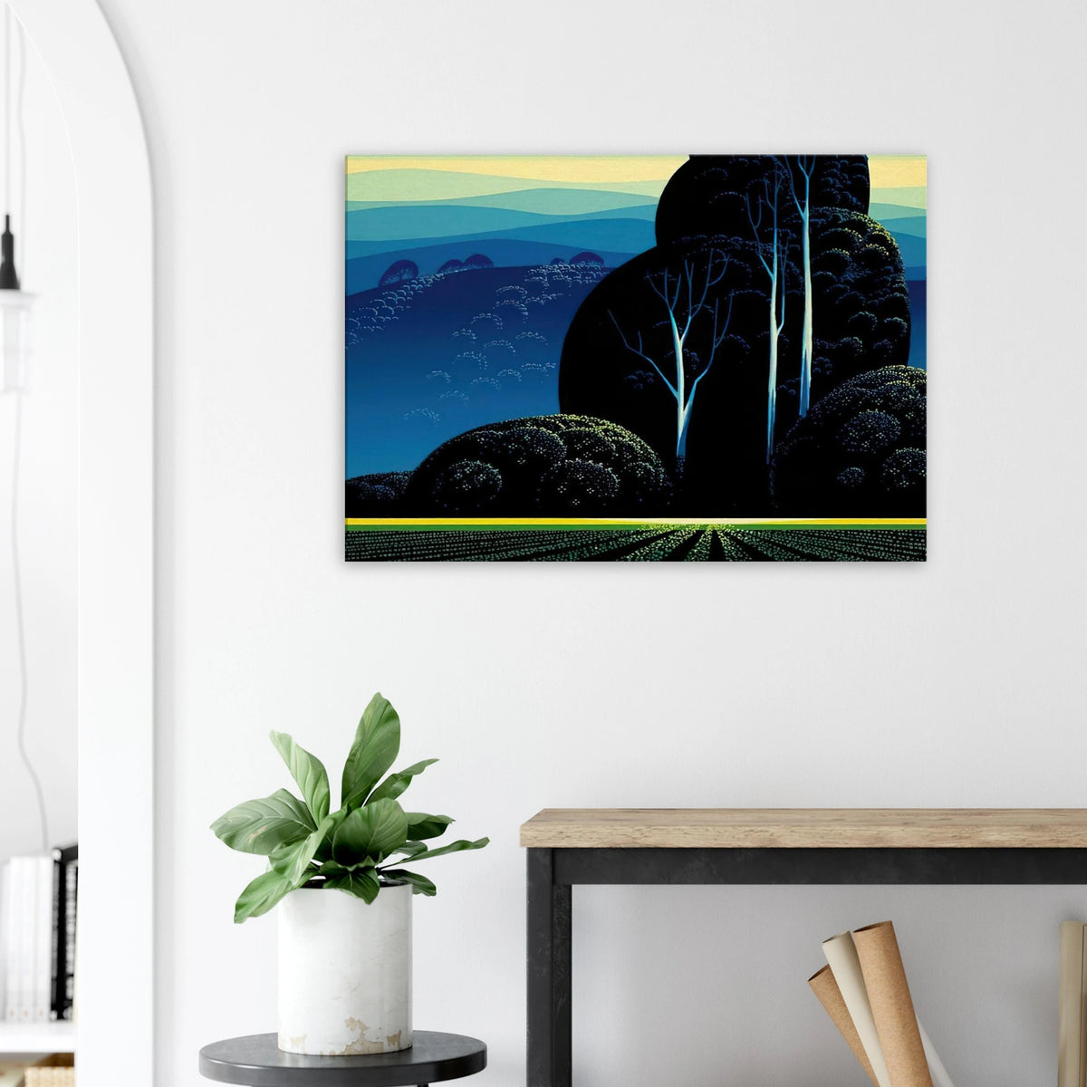 Even Tide Canvas | Eyvind Earle Canvas | Eyvind Earle Prints