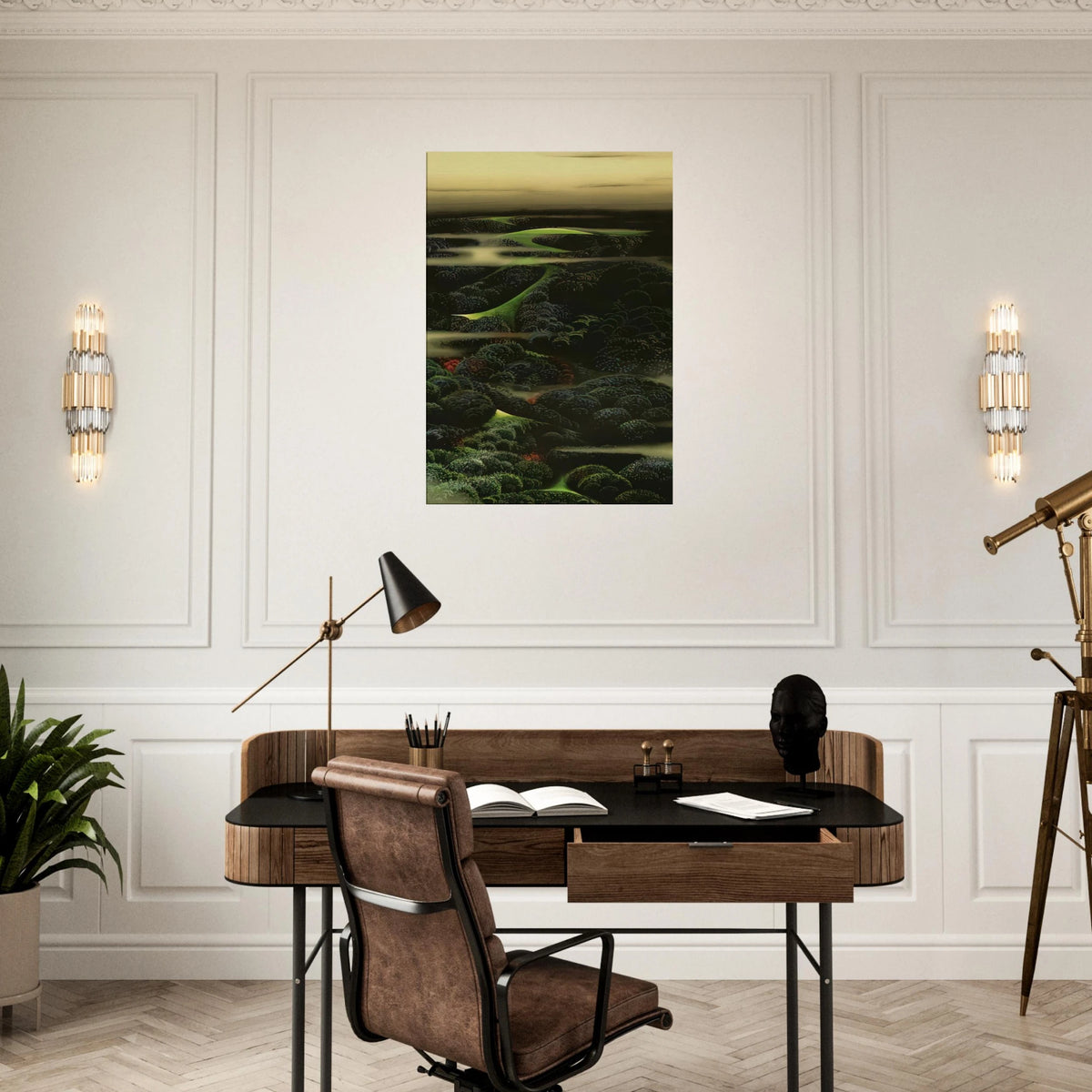 Twilight Canvas | Eyvind Earle Canvas | Eyvind Earle Prints