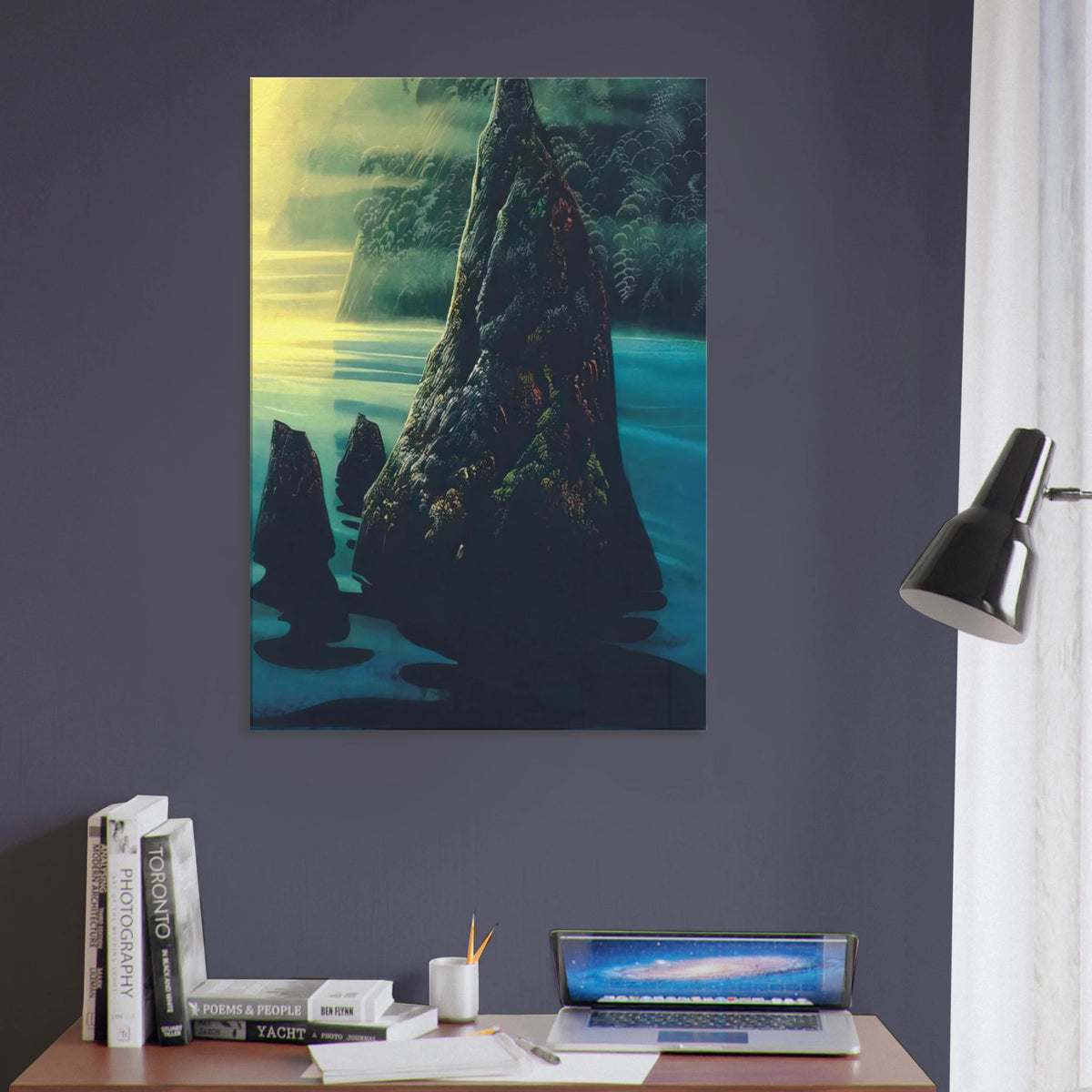 The Rock Canvas | Eyvind Earle Canvas | Eyvind Earle Prints