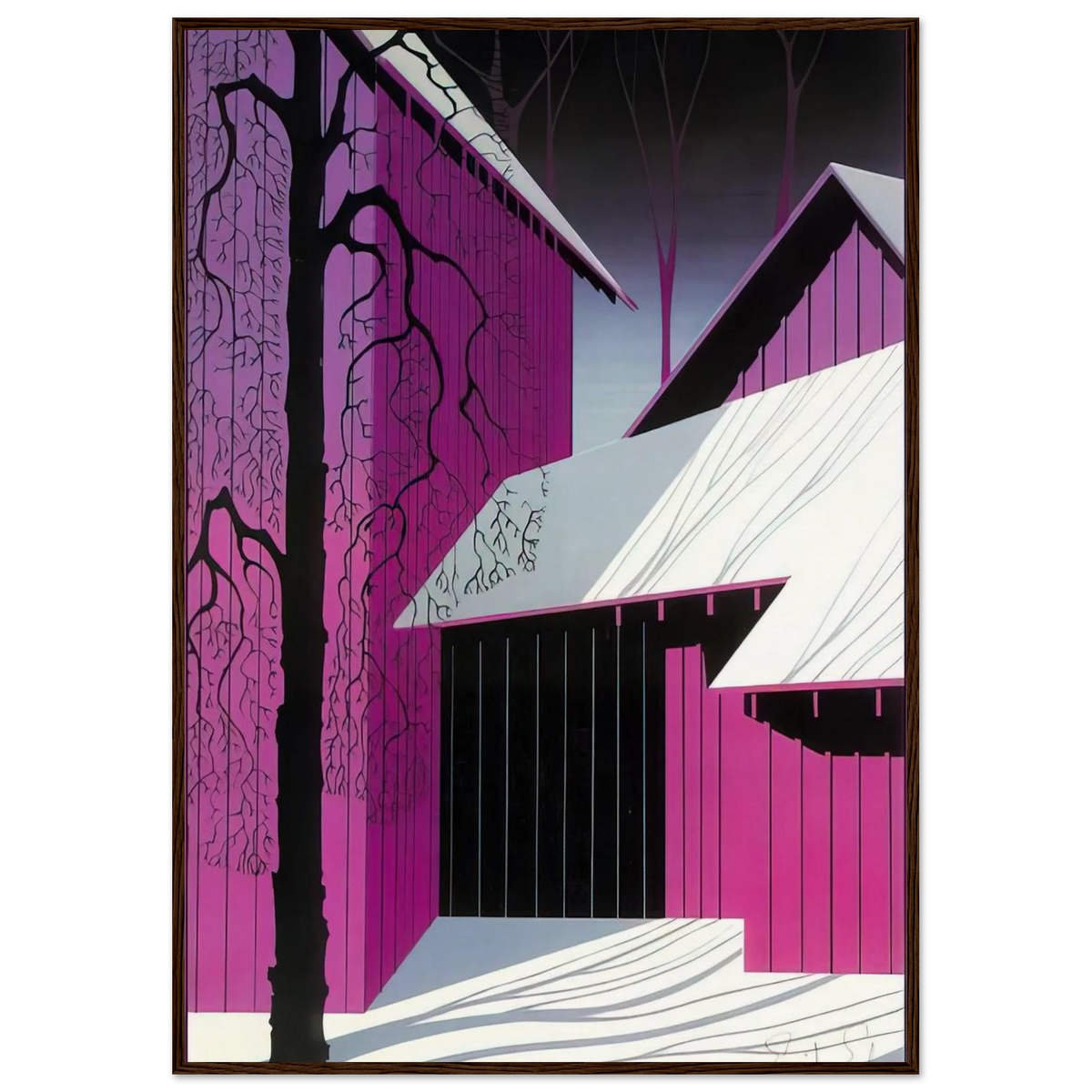 Amethyst Framed Poster | Eyvind Earle Framed Prints Wall Art | Eyvind Earle Prints