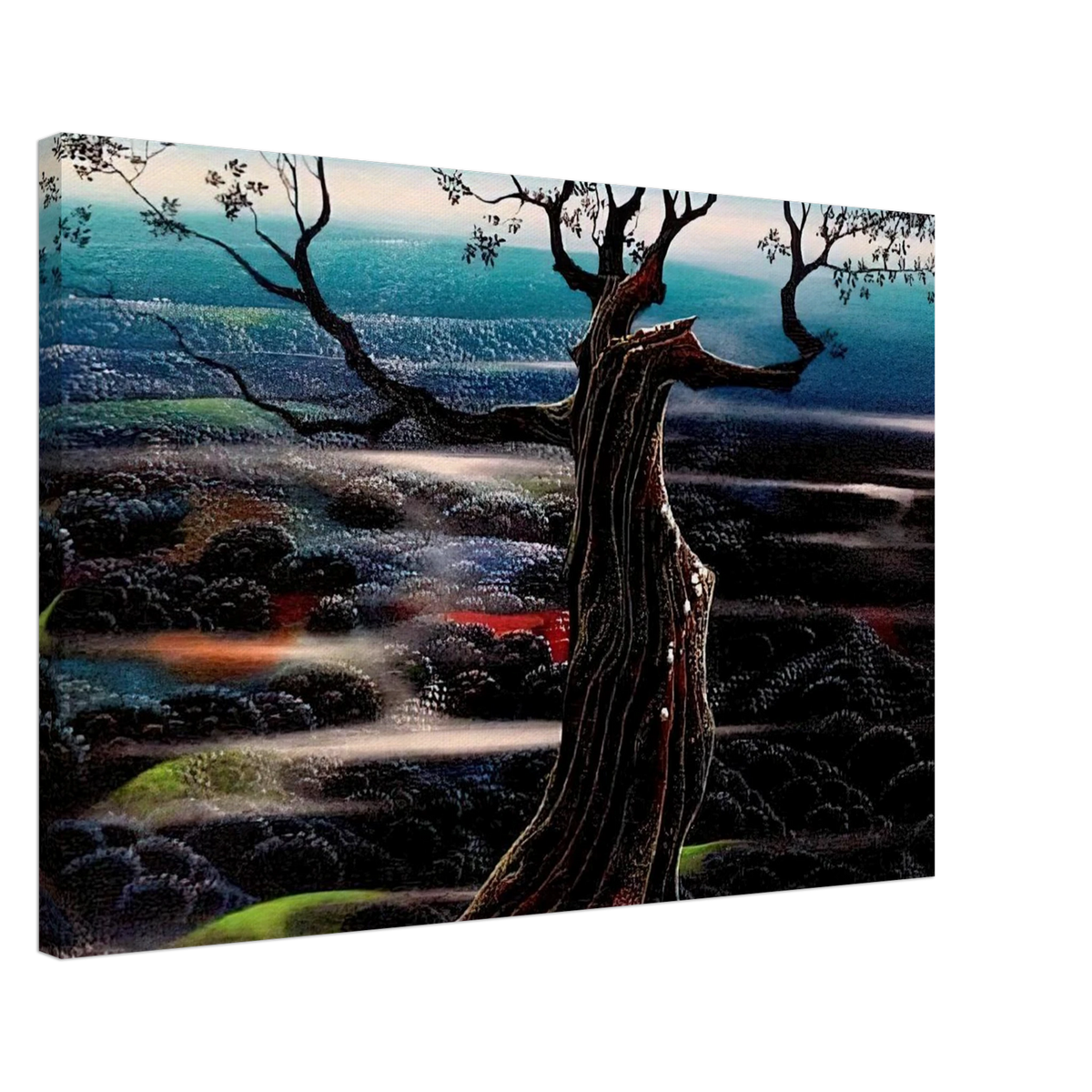 Wild Valley Canvas | Eyvind Earle Canvas | Eyvind Earle Prints