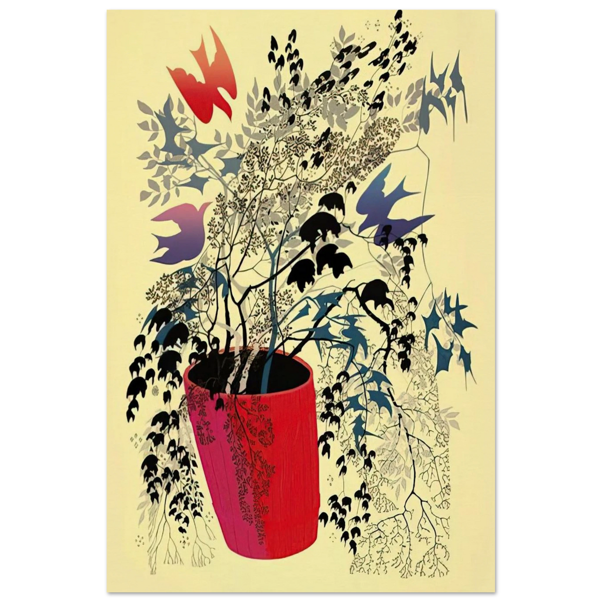 Red Barrell Poster | Eyvind Earle Poster | Eyvind Earle Prints