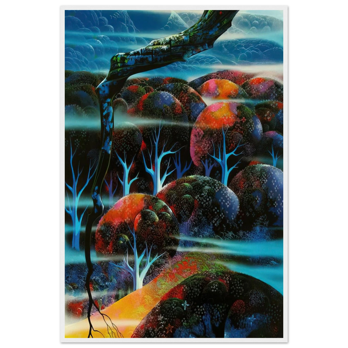 Toccata and Fugue Framed Poster | Eyvind Earle Framed Prints Wall Art | Eyvind Earle Prints