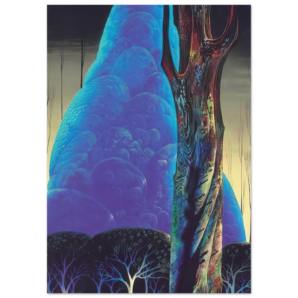 Blue Nocturne Poster | Eyvind Earle Poster | Eyvind Earle Prints