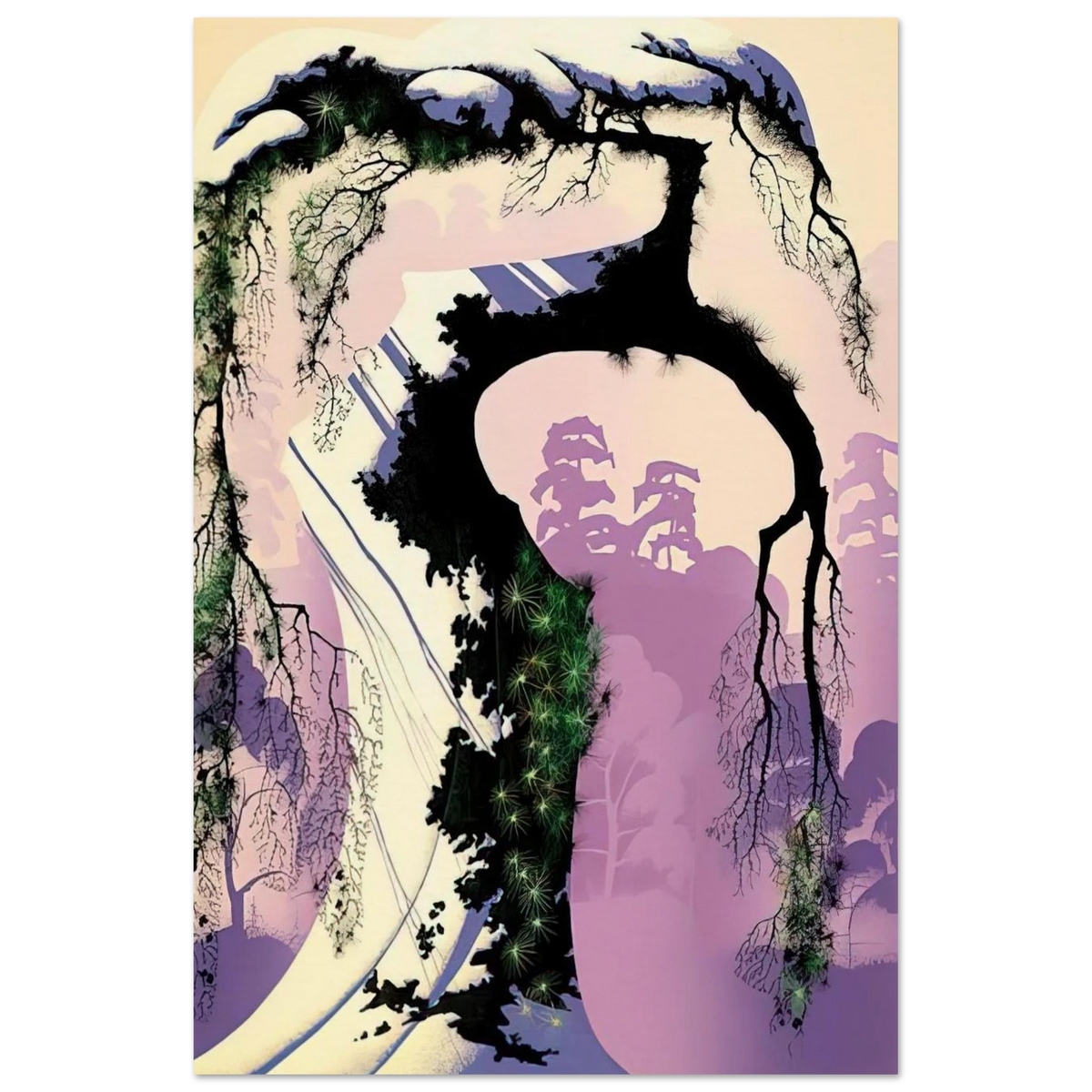 Norway Pine Poster | Eyvind Earle Poster | Eyvind Earle Prints