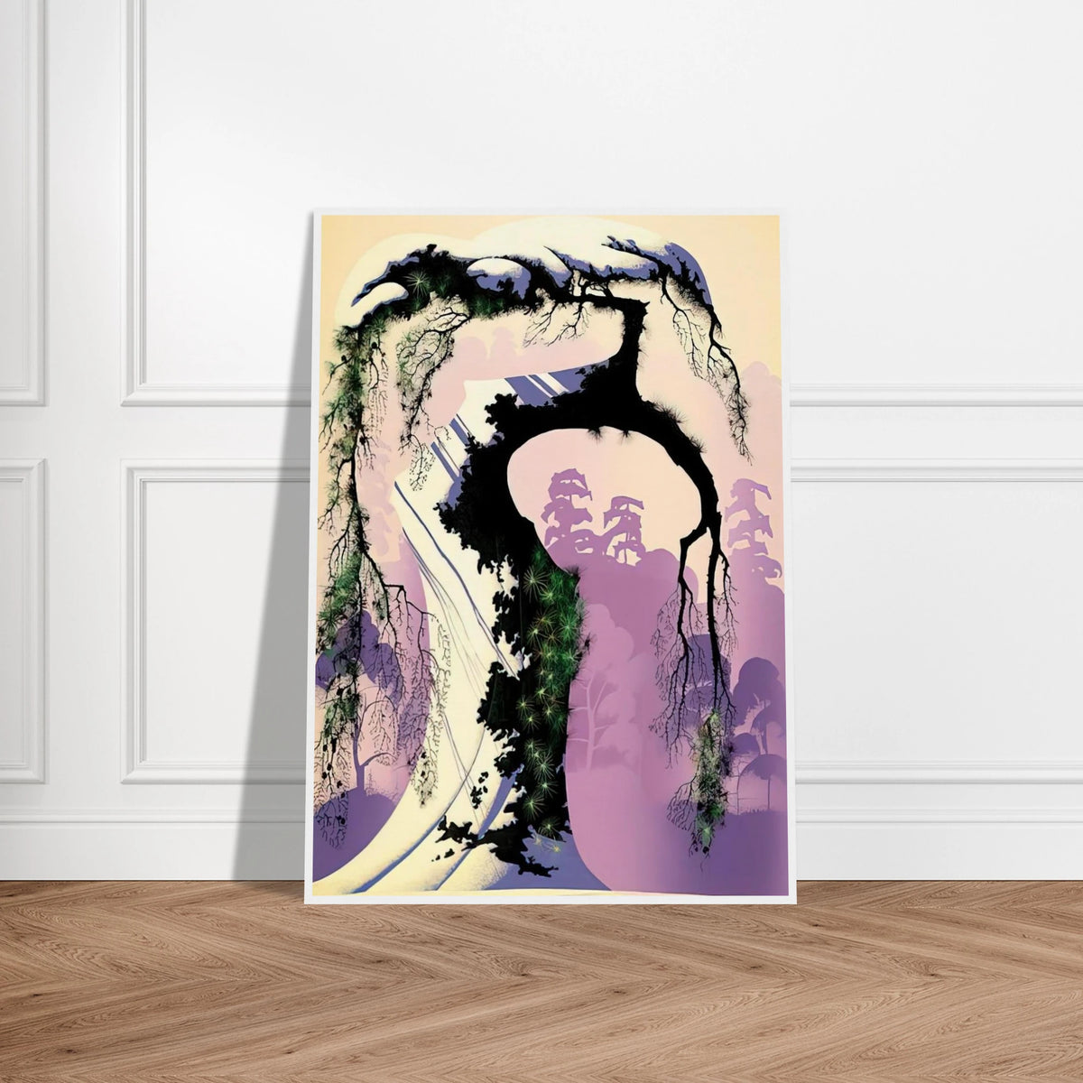 Norway Pine Framed Poster | Eyvind Earle Framed Prints Wall Art | Eyvind Earle Prints
