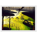 Early Spring Framed Poster | Eyvind Earle Framed Prints Wall Art | Eyvind Earle Prints