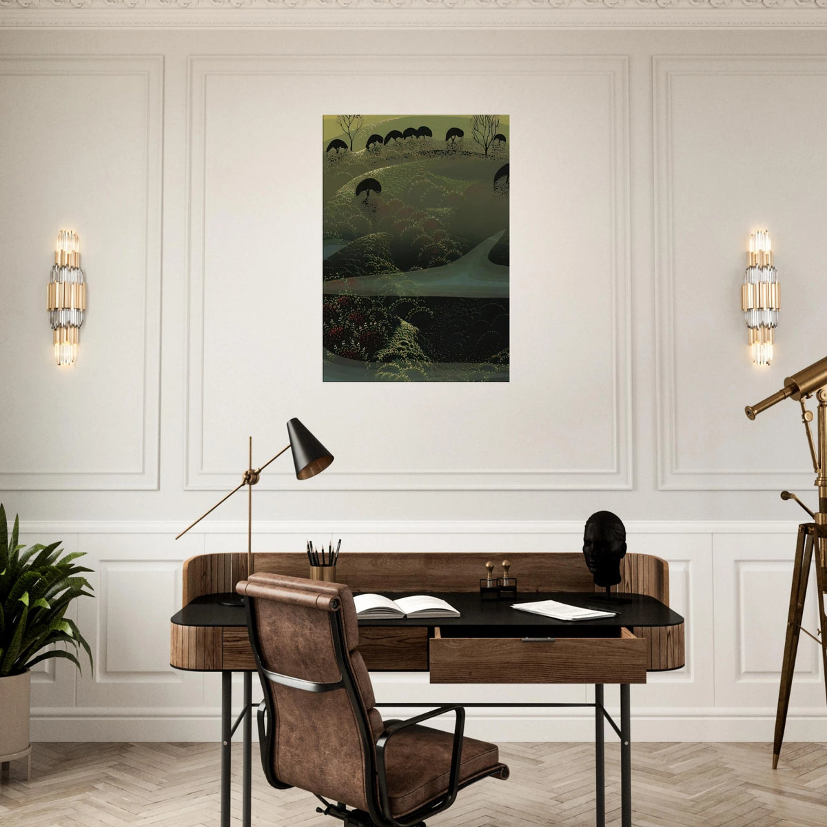 California Miniature Canvas | Eyvind Earle Canvas | Eyvind Earle Prints