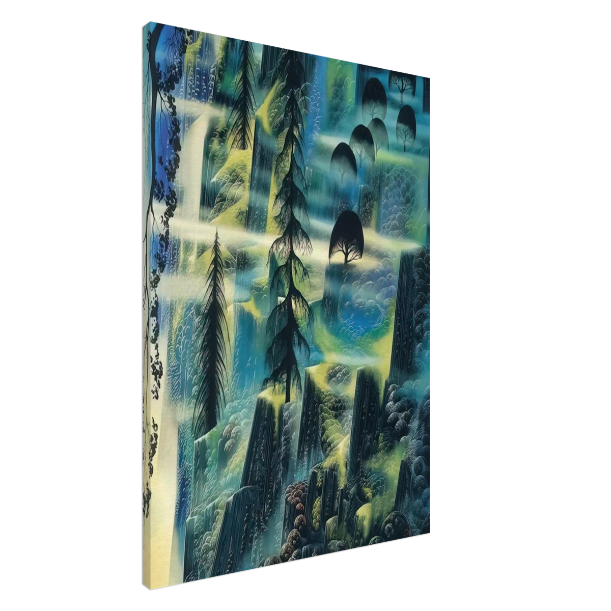Where Eagles Fly Canvas | Eyvind Earle Canvas | Eyvind Earle Prints