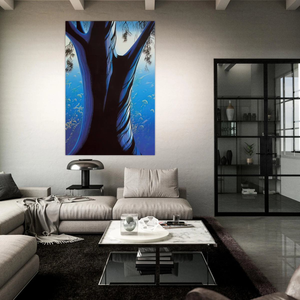 Blue Pine Poster | Eyvind Earle Poster | Eyvind Earle Prints