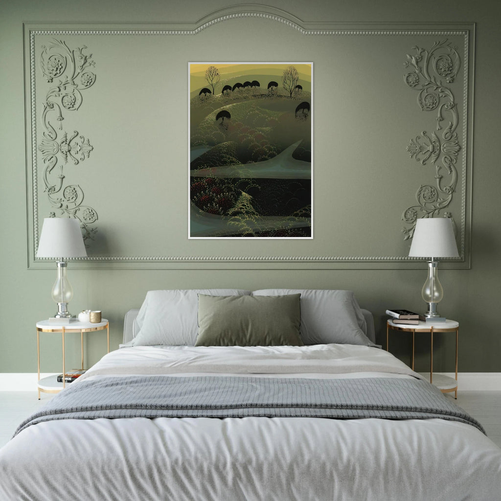 California Miniature Framed Poster | Eyvind Earle Framed Prints Wall Art | Eyvind Earle Prints