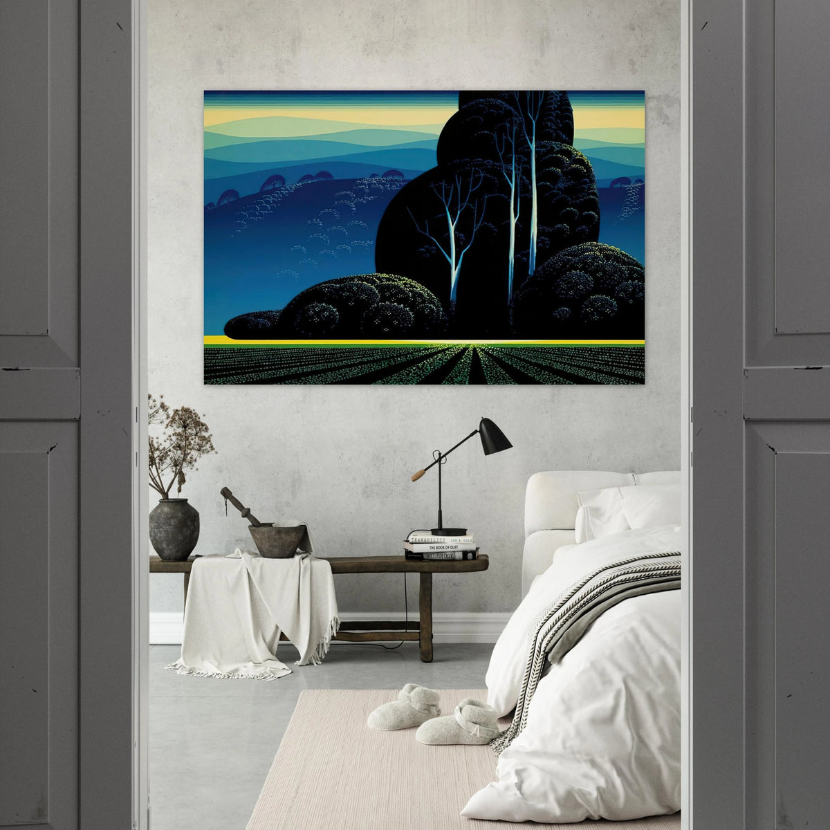 Even Tide Poster | Eyvind Earle Poster | Eyvind Earle Prints