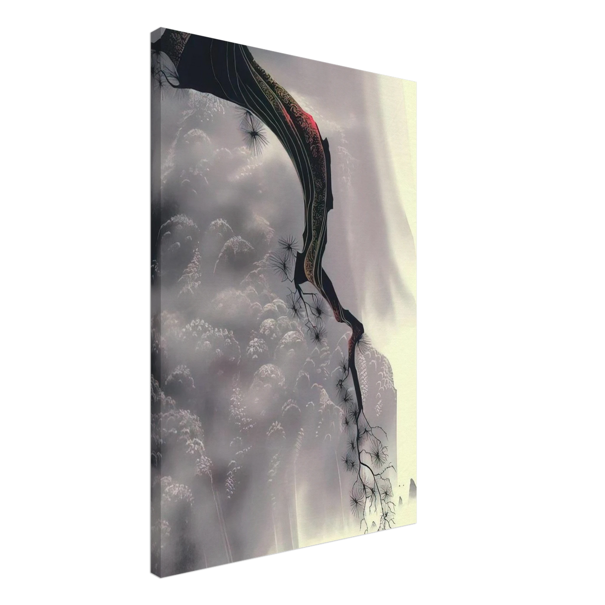 Through the Fog Canvas | Eyvind Earle Canvas | Eyvind Earle Prints