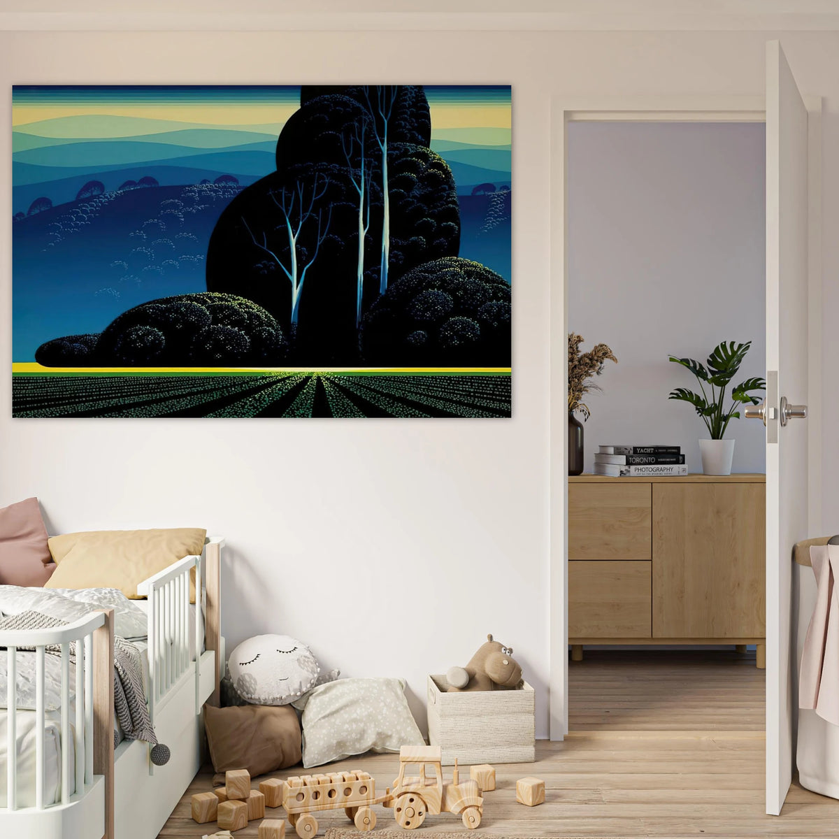 Even Tide Poster | Eyvind Earle Poster | Eyvind Earle Prints