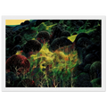 Autumn Fields Framed Poster | Eyvind Earle Framed Prints Wall Art | Eyvind Earle Prints