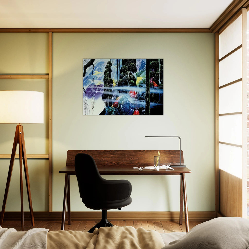 Along the Coast Canvas | Eyvind Earle Canvas | Eyvind Earle Prints