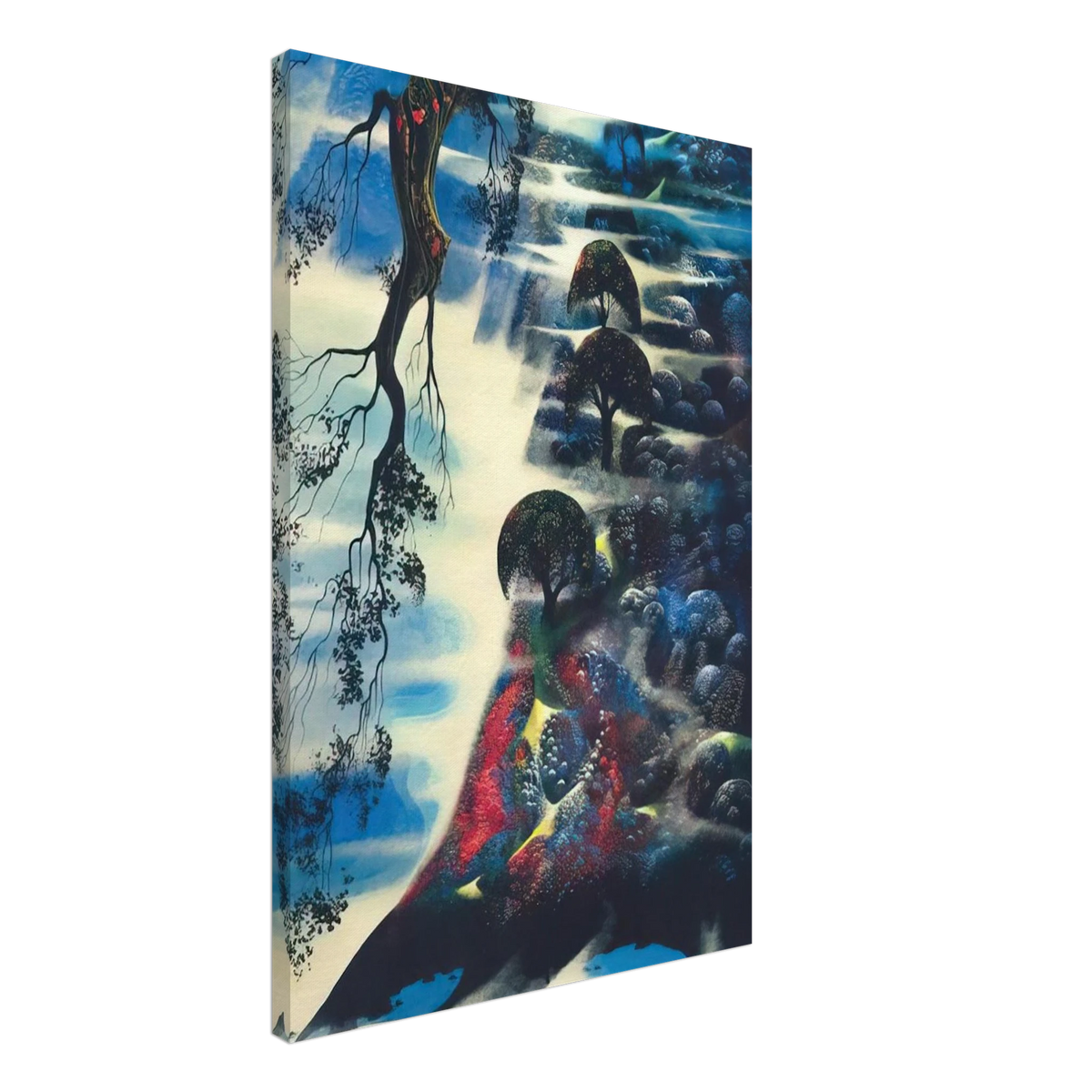 Summer Morning Mist Canvas | Eyvind Earle Canvas | Eyvind Earle Prints