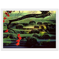 Valley of Mystery Framed Poster | Eyvind Earle Framed Prints Wall Art | Eyvind Earle Prints