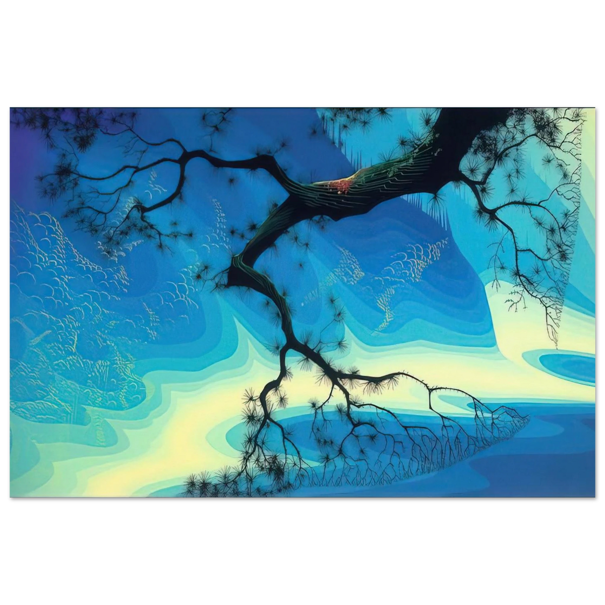 Ocean Mist Poster | Eyvind Earle Poster | Eyvind Earle Prints
