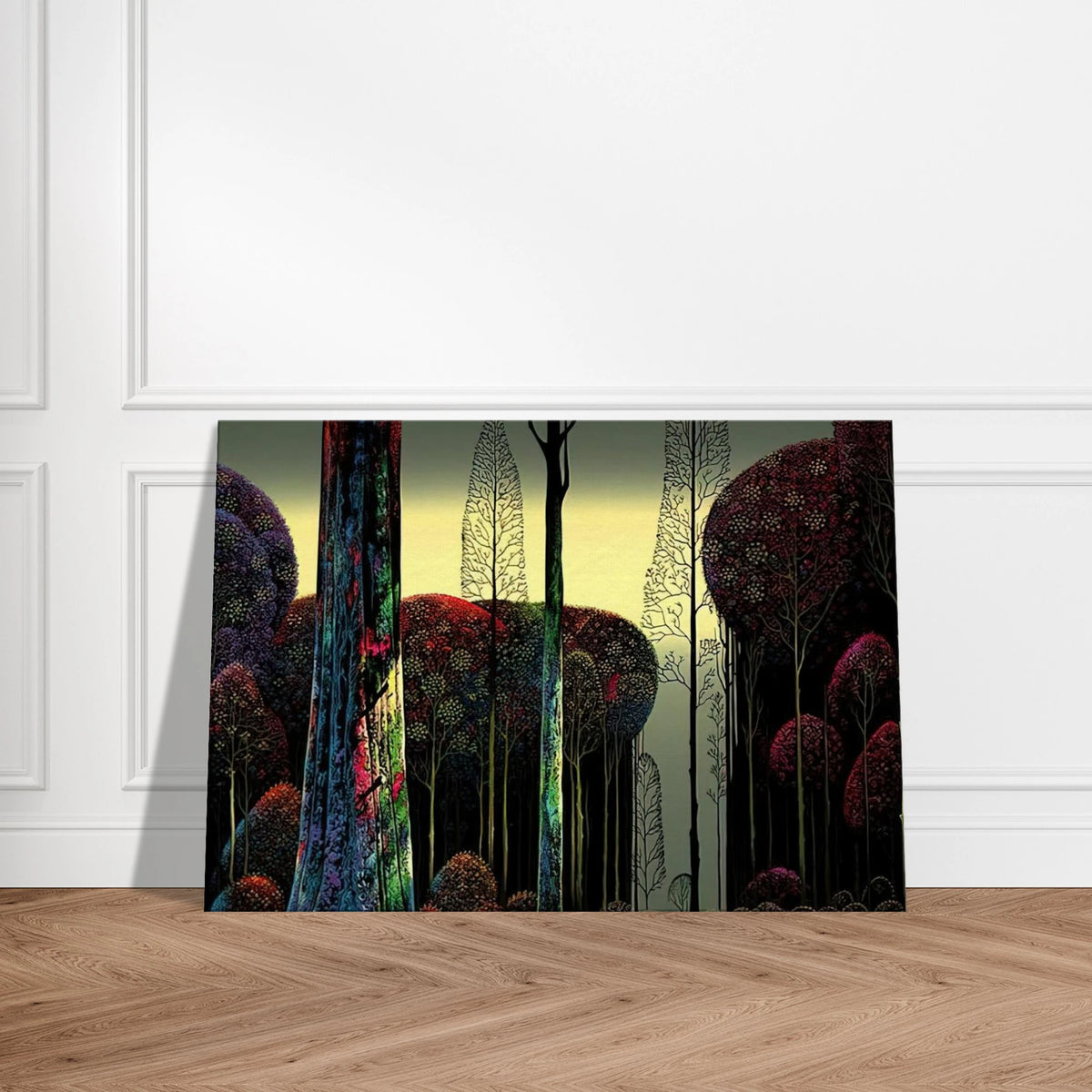 Gothic Forest Canvas | Eyvind Earle Canvas | Eyvind Earle Prints