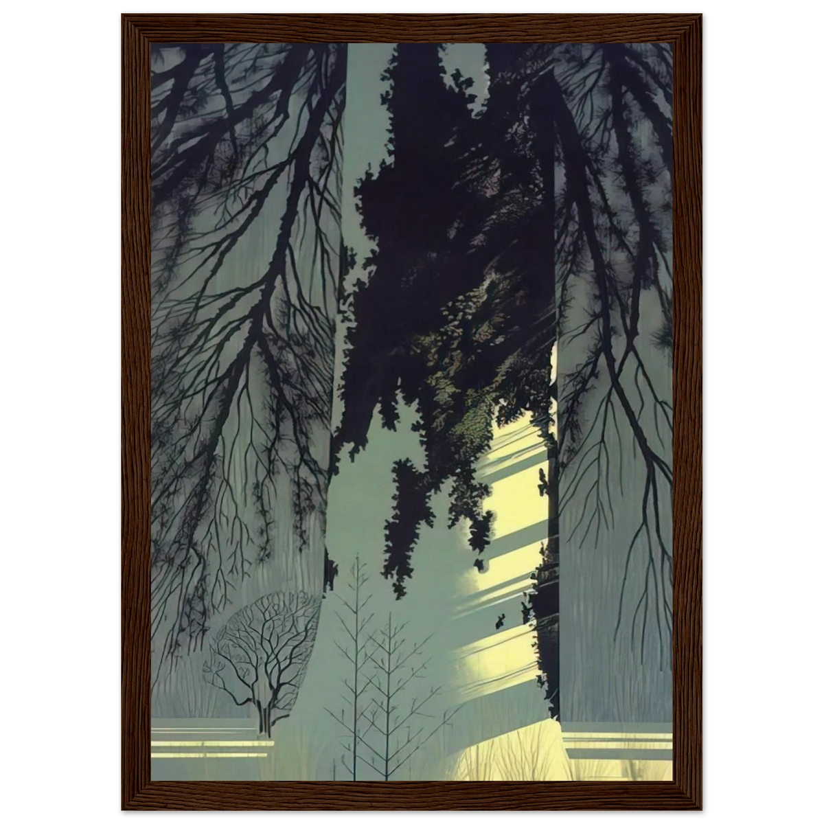Snow White Framed Poster | Eyvind Earle Framed Prints Wall Art | Eyvind Earle Prints