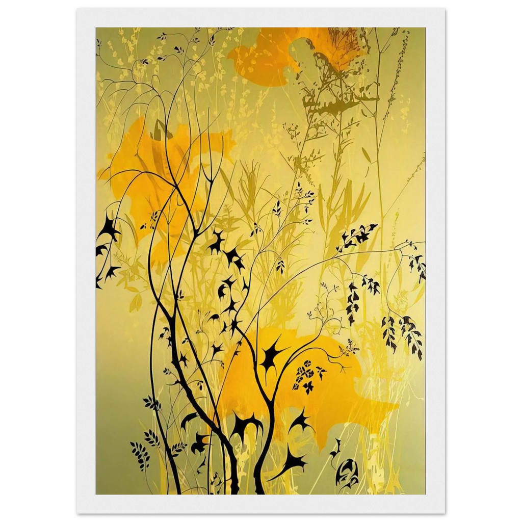 Wild Flowers Framed Poster | Eyvind Earle Framed Prints Wall Art | Eyvind Earle Prints