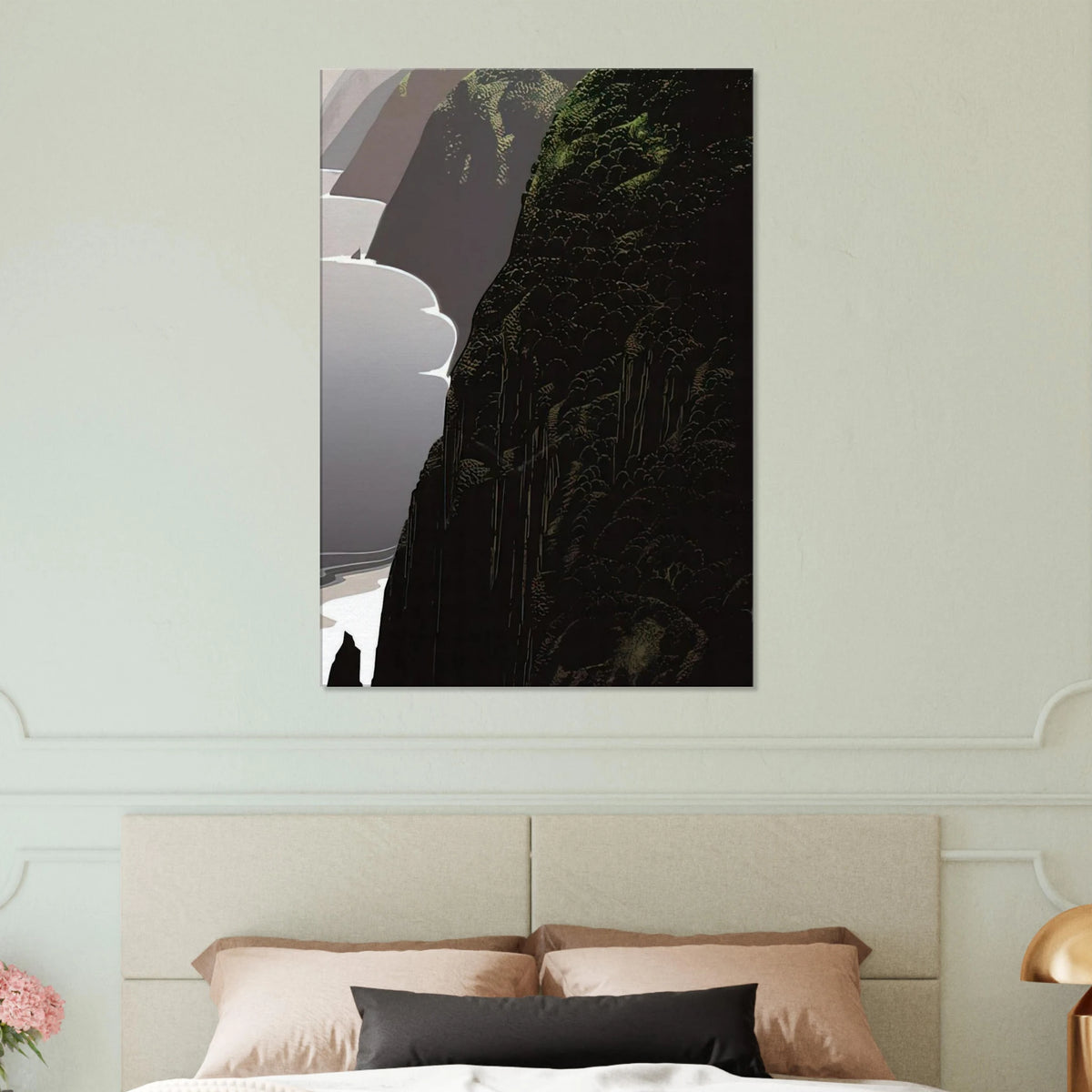 Big Sur Coastline Canvas | Eyvind Earle Canvas | Eyvind Earle Prints
