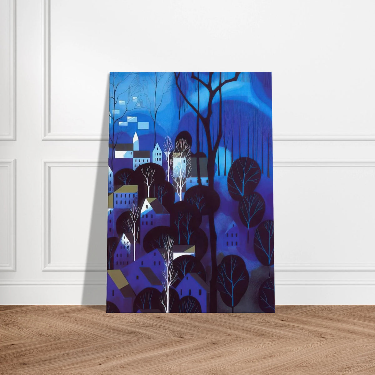 Midnight Blue Canvas | Eyvind Earle Canvas | Eyvind Earle Prints