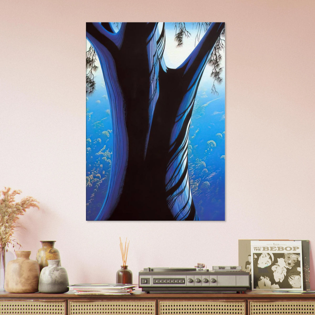 Blue Pine Canvas | Eyvind Earle Canvas | Eyvind Earle Prints