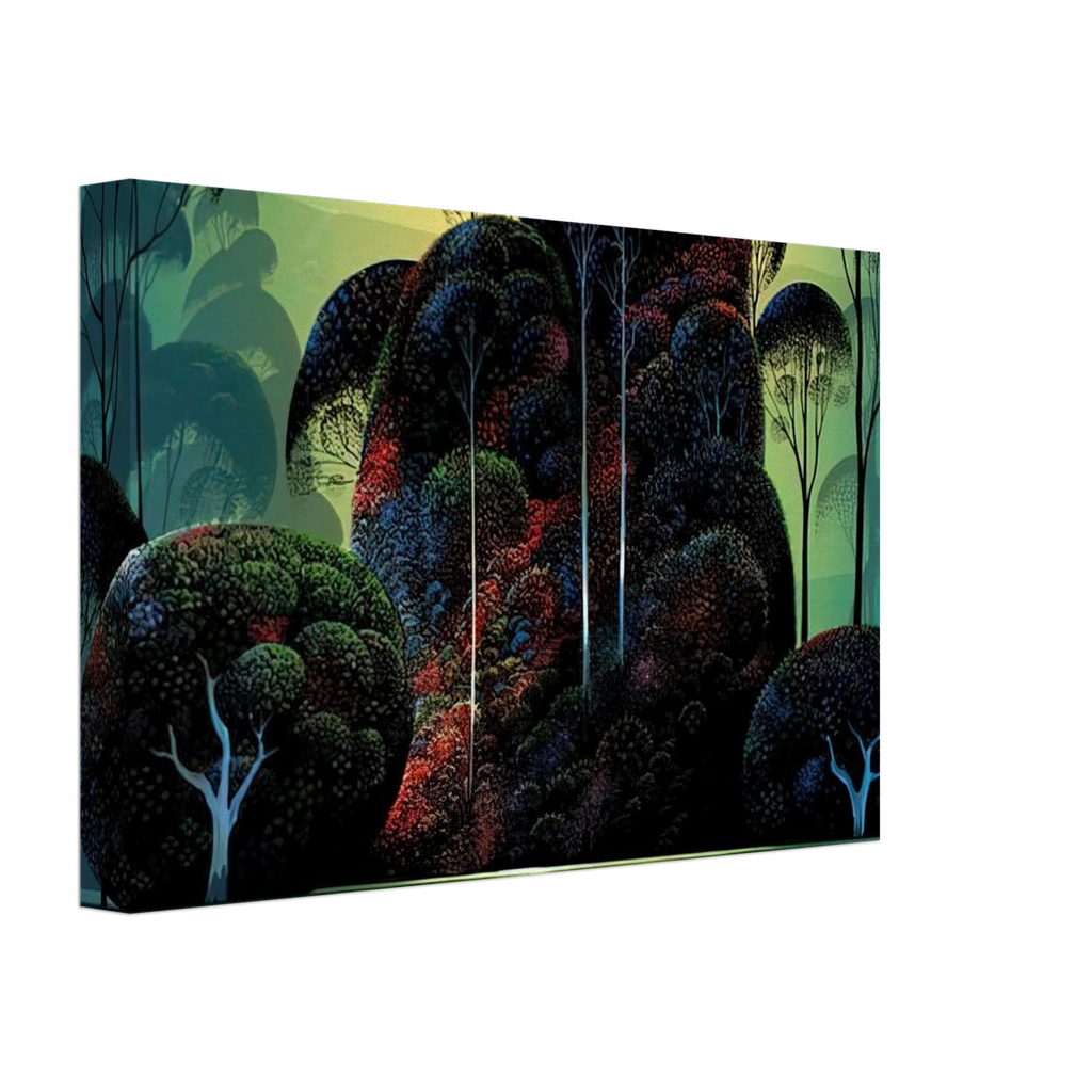 Mendacino Canvas | Eyvind Earle Canvas | Eyvind Earle Prints