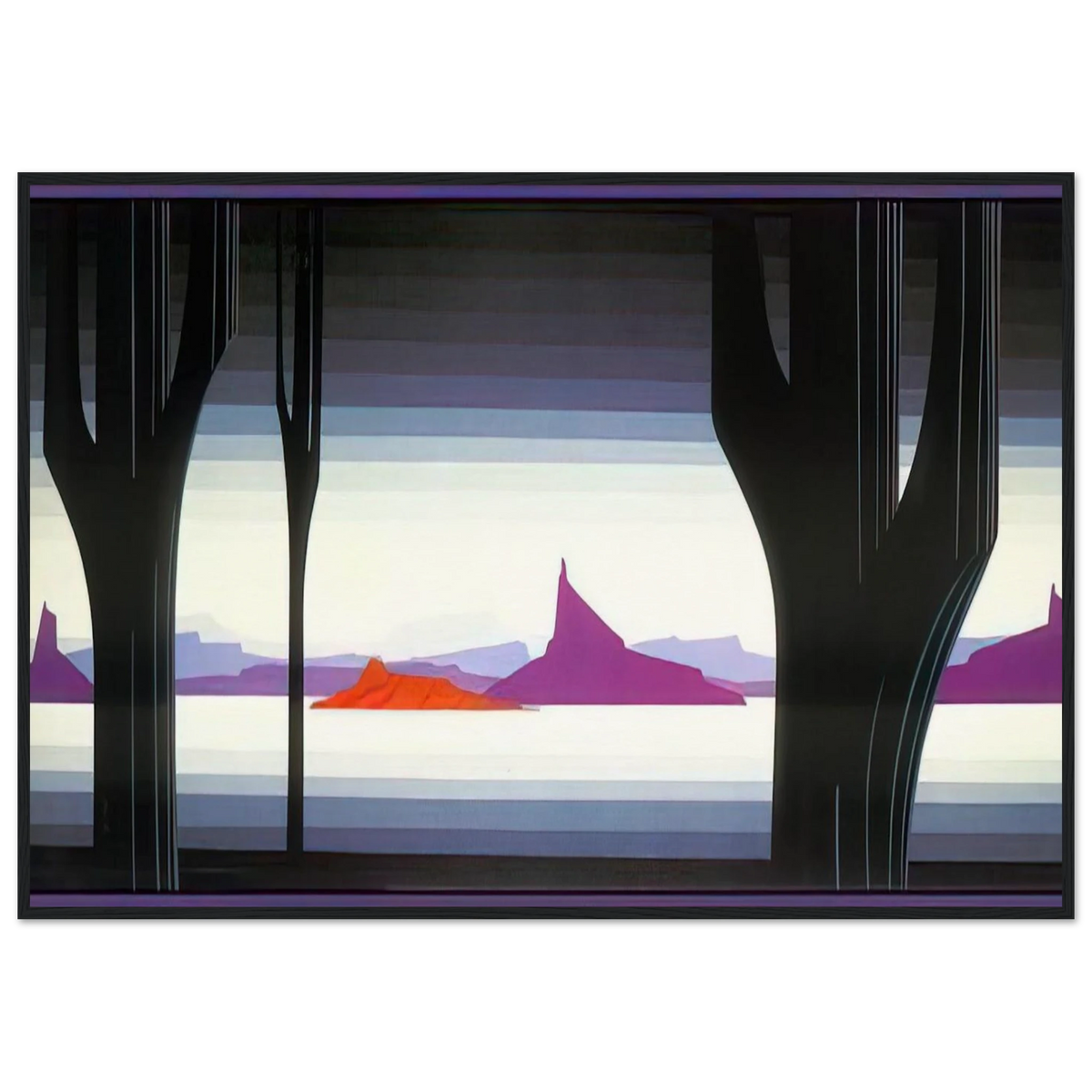 Saguaro Framed Poster | Eyvind Earle Framed Prints Wall Art | Eyvind Earle Prints