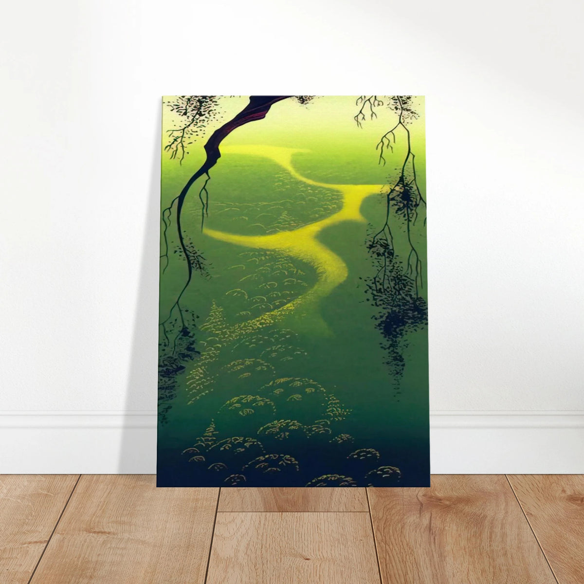 Green Mist Canvas | Eyvind Earle Canvas | Eyvind Earle Prints