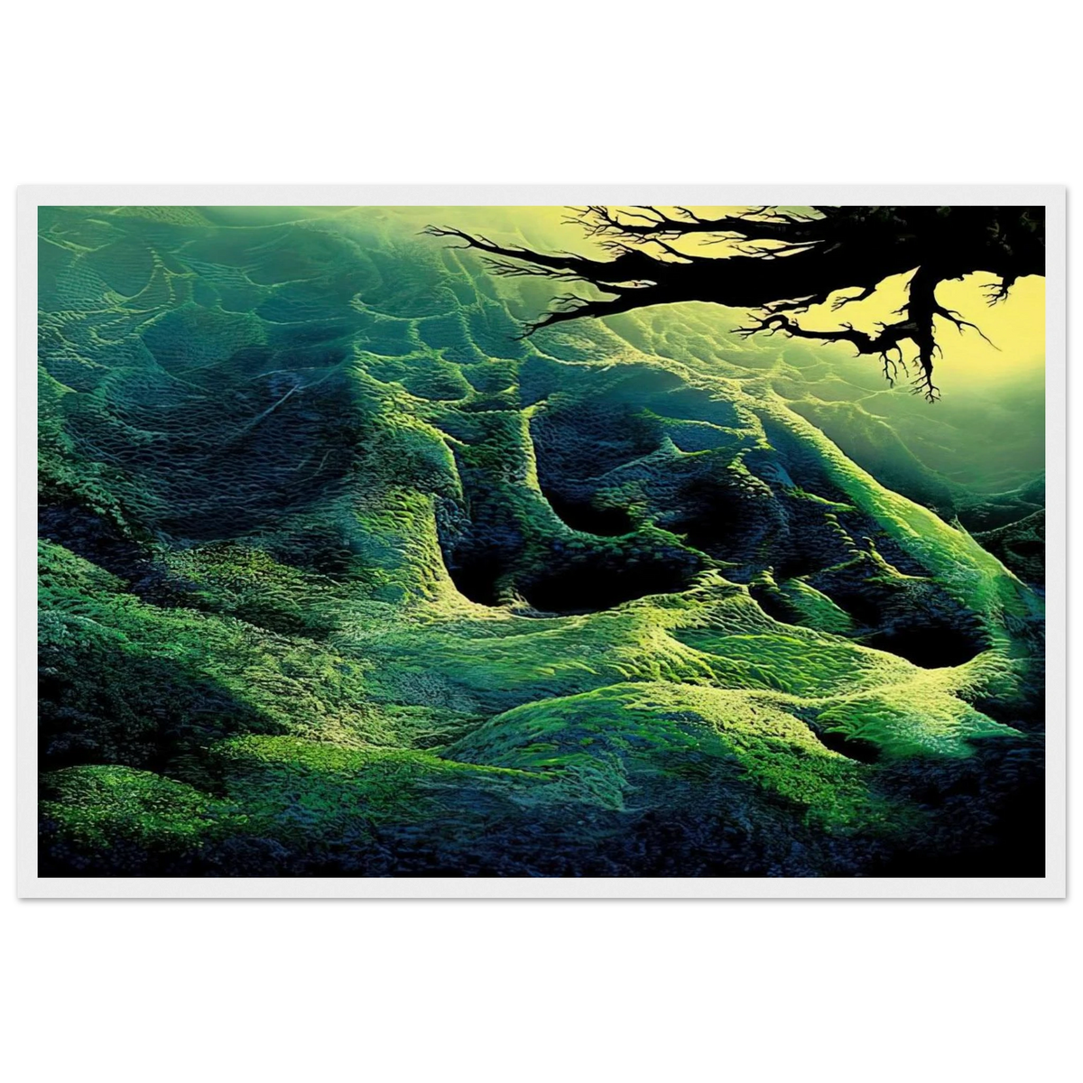 My Soul Framed Poster | Eyvind Earle Framed Prints Wall Art | Eyvind Earle Prints
