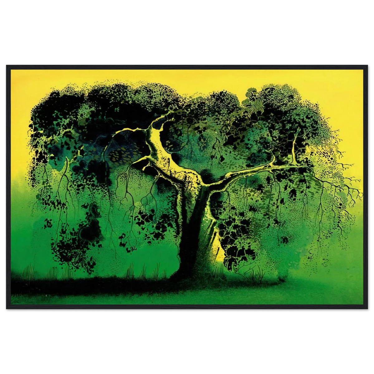 Sycamore Framed Poster | Eyvind Earle Framed Prints Wall Art | Eyvind Earle Prints