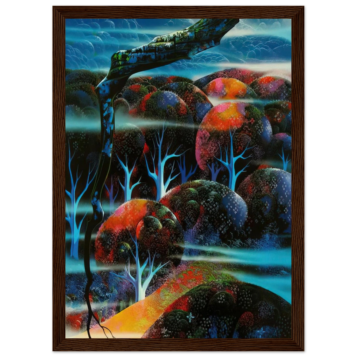 Toccata and Fugue Framed Poster | Eyvind Earle Framed Prints Wall Art | Eyvind Earle Prints