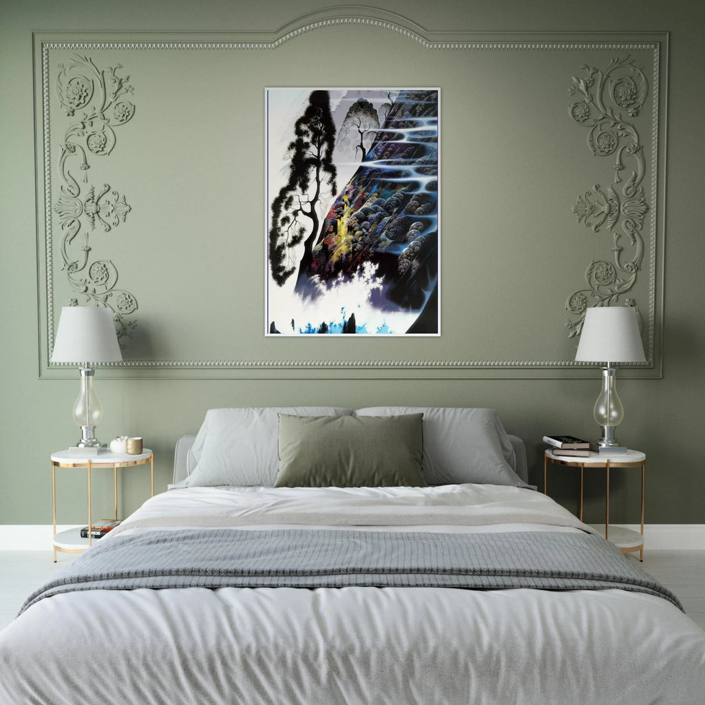 Radient Splendor Framed Poster | Eyvind Earle Framed Prints Wall Art | Eyvind Earle Prints
