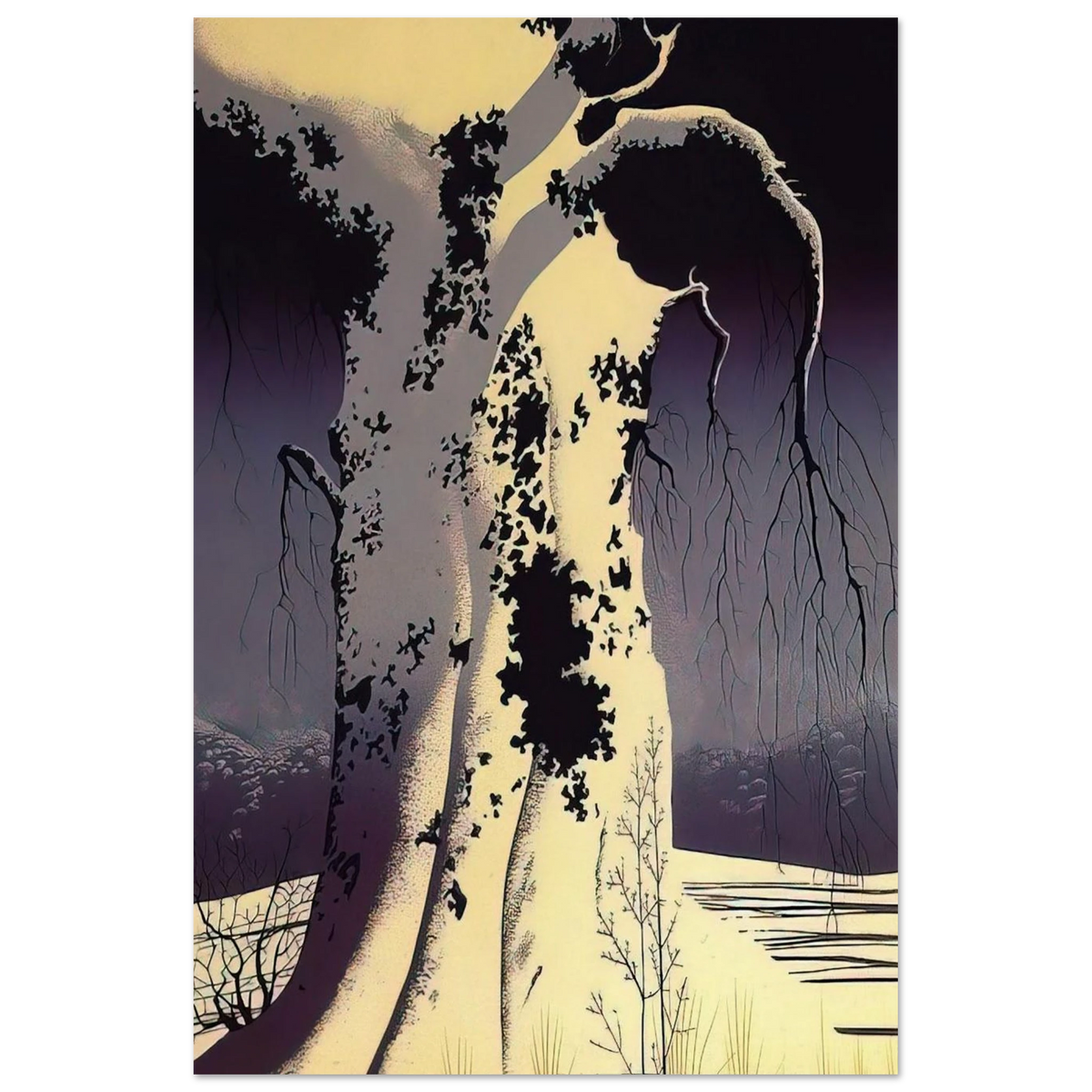 Black Oak Poster | Eyvind Earle Poster | Eyvind Earle Prints